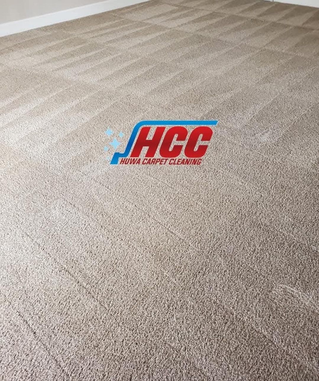 Real carpet cleaning job by Huwa Carpet Cleaning
